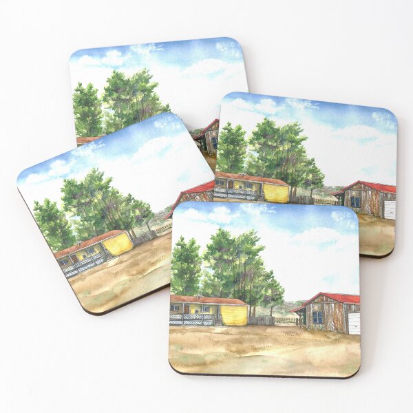 Item preview, Granero y casa en Koosharem designed and sold by ShelleyYlstArt.