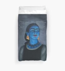 Blaue Frida Bettbezug