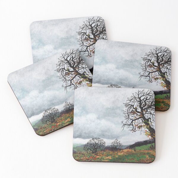 Item preview, Countryside painting in autumn designed and sold by Sabistar.