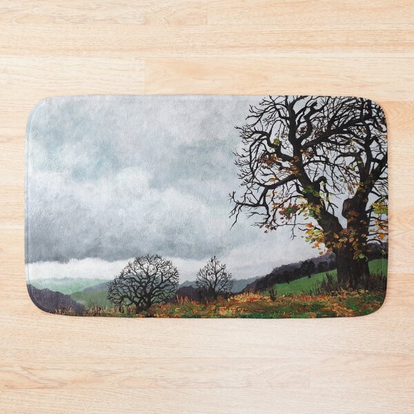 Item preview, Countryside painting in autumn designed and sold by Sabistar.