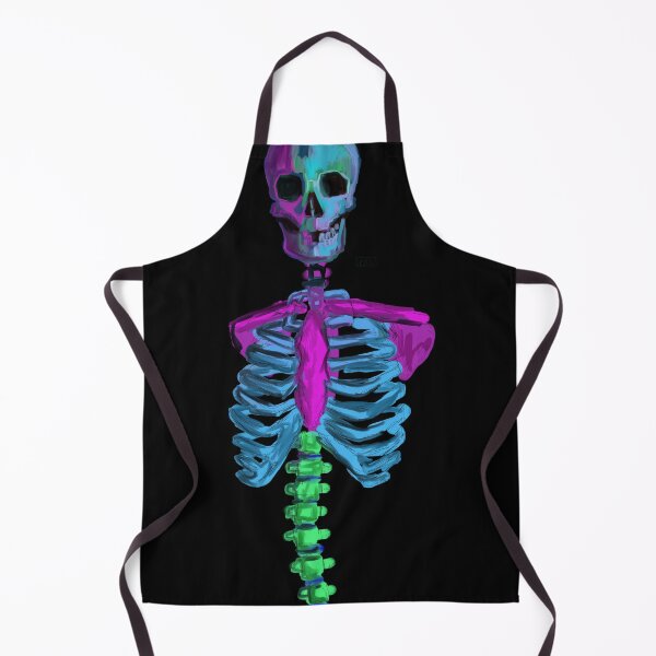 Item preview, Neon skeleton torso designed and sold by Clistro.