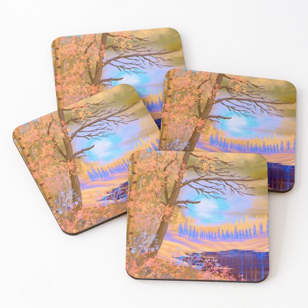 Item preview, Winter Splendor Sunset designed and sold by sunnthreads.