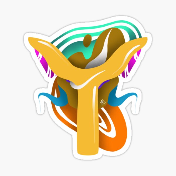 LETTER Y Sticker