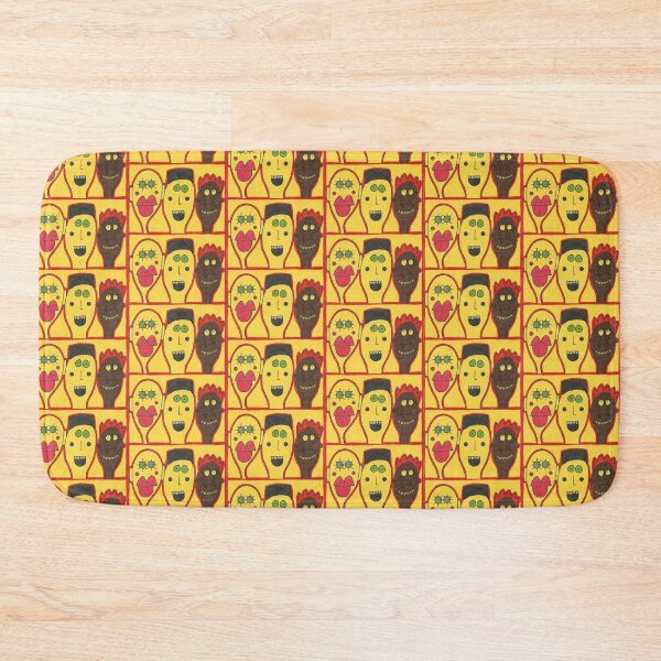 Item preview, Three Friends on Yellow designed and sold by JaySnellingArt.