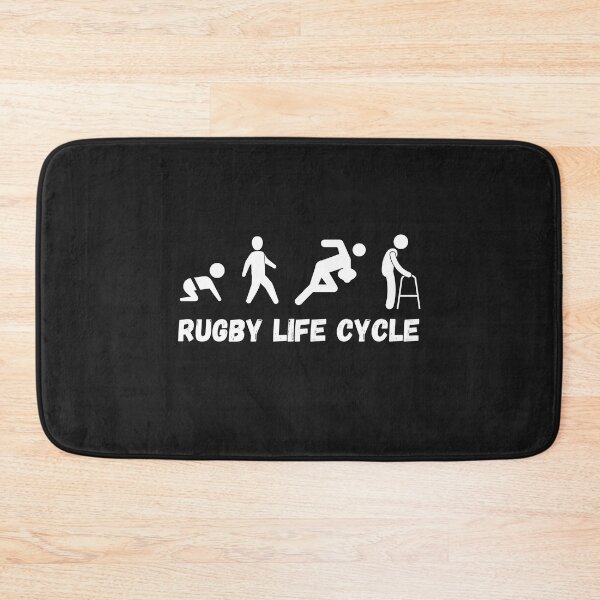 Item preview, Rugby Life Cycle designed and sold by TheRugbierStore.
