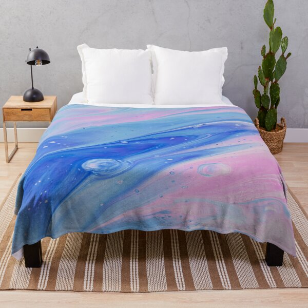 Item preview, Blue and Pink Abstract designed and sold by Creative19500.