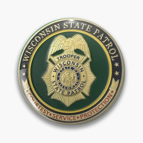 Item preview, Wisconsin State Patrol designed and sold by Lawrence Baird.