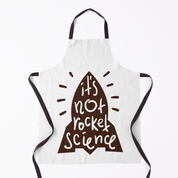 Item preview, It Is Not Rocket Science - Funny Galaxy Ironic Science Jokes designed and sold by Scratches Tees.