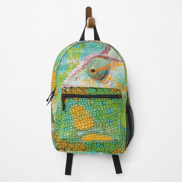 Item preview, A close up of a green Chameleon’s eyes. designed and sold by Alicja Hamerska.