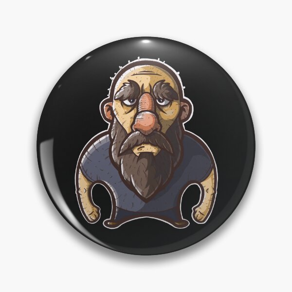 Item preview, Bald Grumpy Beard designed and sold by Tameink.