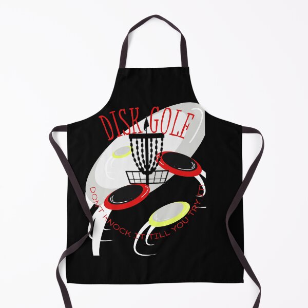 Item preview, disk golf ,don't knock it till you try it.sticker designed and sold by amy greaves.
