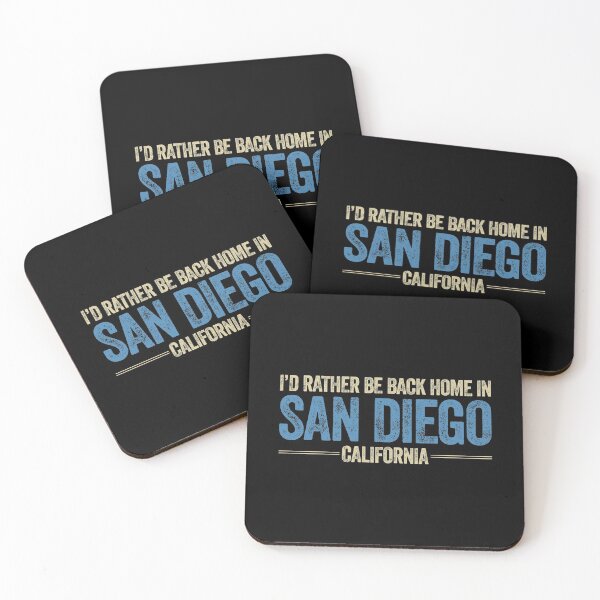 Item preview, I'd Rather Be Back Home In San Diego California designed and sold by AlanPhotoArt.