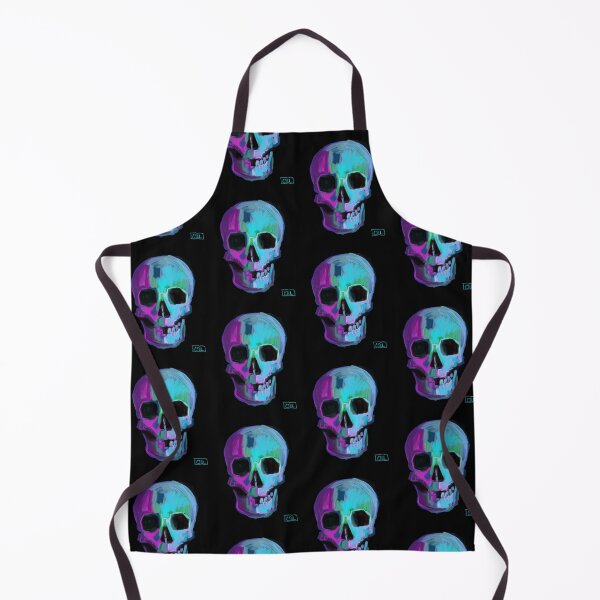 Item preview, Neon skull pattern designed and sold by Clistro.