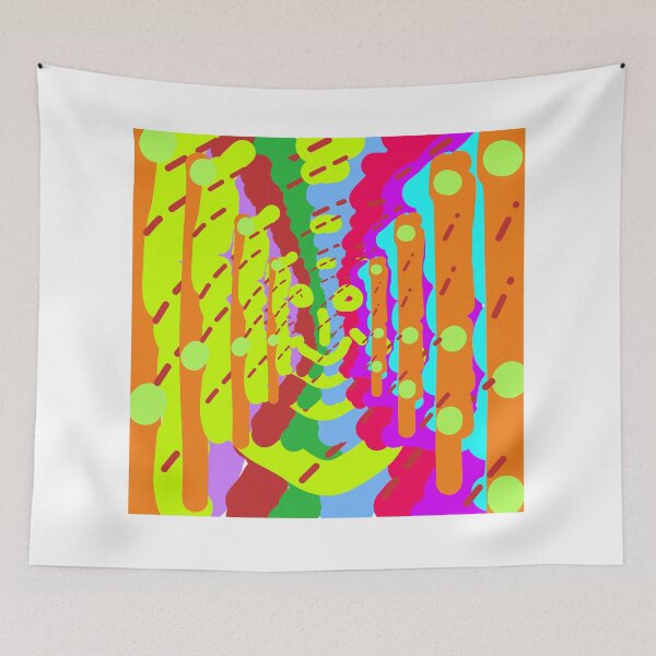 Item preview, Bright Multicolour Modern Creative Abstract Art designed and sold by Narayans.