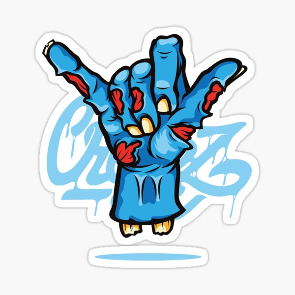 Rock and Roll Creep Sticker