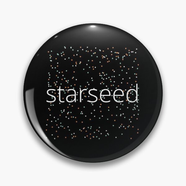 Item preview,  Starseed With Blue And Orange Little Stars On Black designed and sold by hopaaa.