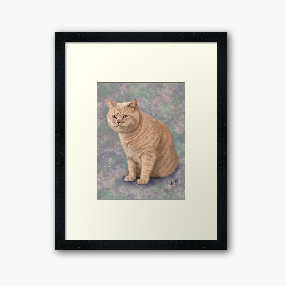 A ginger cat print - British Library Online Shop