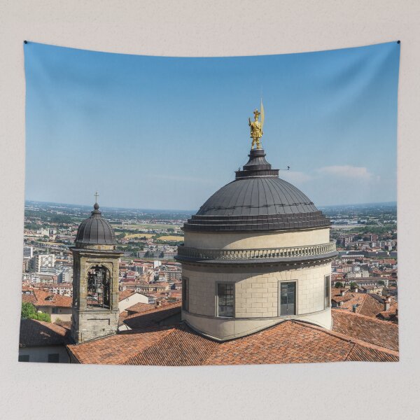 Item preview, Saint Alexander of Bergamo Cathedral Dome and Patron Saint Gold Statue designed and sold by Georgia Mizuleva.