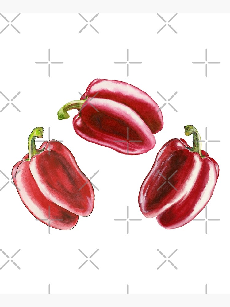 Bell Peppers Trio by HajraMeeks