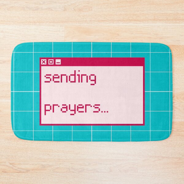 Item preview, sending prayers designed and sold by Sticker-Shoppee.