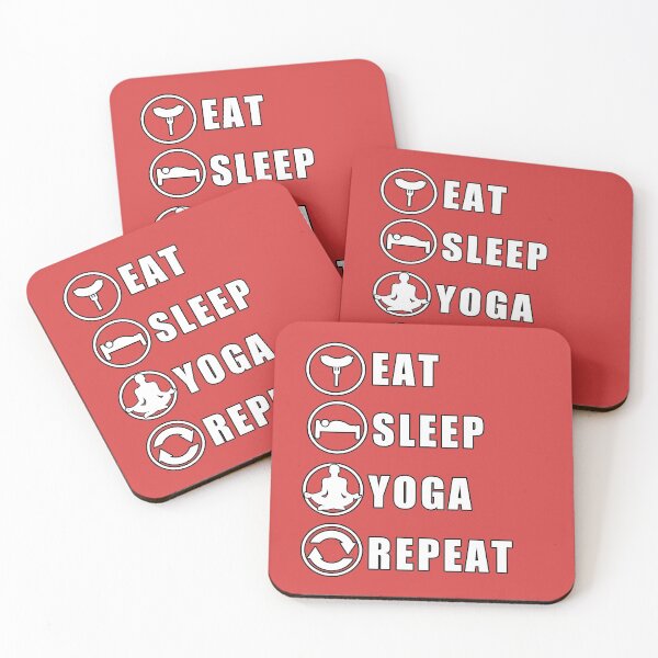 Item preview, Eat Sleep Yoga Repeat designed and sold by teledesign.
