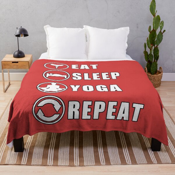 Item preview, Eat Sleep Yoga Repeat designed and sold by teledesign.
