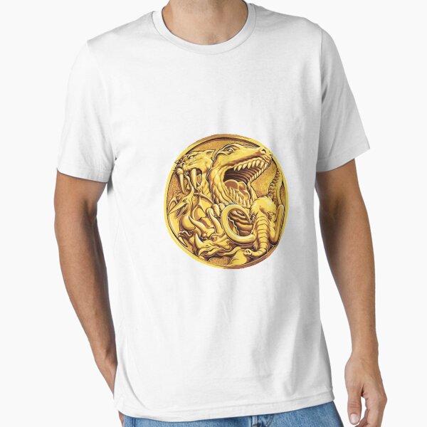 Vista previa del artículo con la obra «Moneda de dinosaurio», diseñado y vendido por MatthewHdesigns.