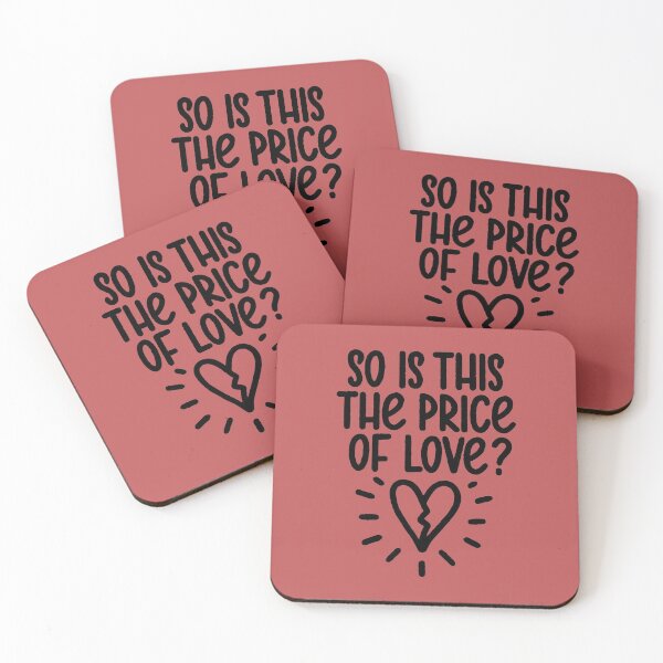 Item preview, The price of love designed and sold by letterbrighter.