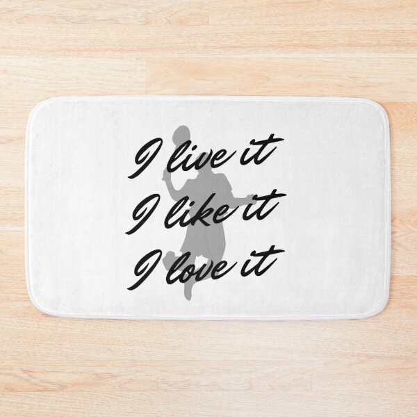 Item preview, Badminton: I live it. I like it. I love it designed and sold by TheGreenGoat.