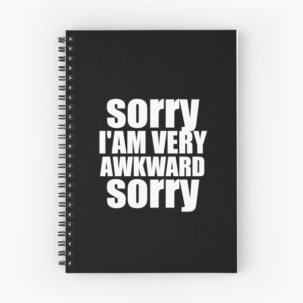 Item preview, Sorry I'm Very Awkward Sorry Funny Awkward Pun designed and sold by medbouk1.