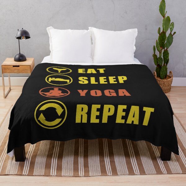 Item preview, Eat Sleep Yoga Repeat designed and sold by teledesign.