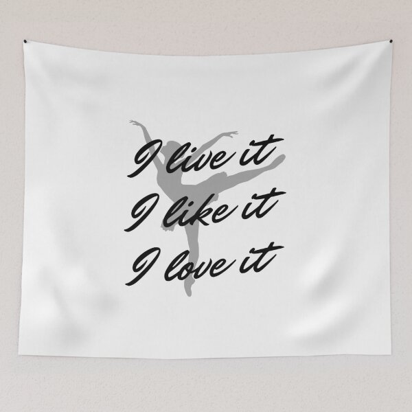 Item preview, Ballet: I live it. I like it. I love it designed and sold by TheGreenGoat.