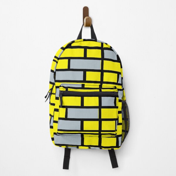 Item preview, Brick Wall Color of the year 2021 illuminating yellow and ultimate gray designed and sold by danaJG.