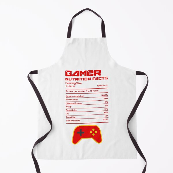 Item preview, Gamer Nutrition Facts designed and sold by Wolka.