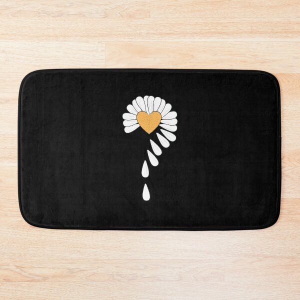 Item preview, beautiful question daisy pattern with heart designed and sold by zanbo.
