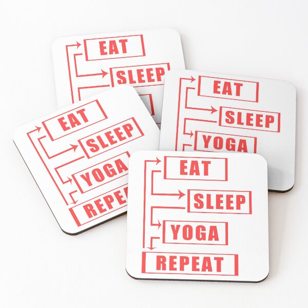 Item preview, Eat Sleep Yoga Repeat designed and sold by teledesign.