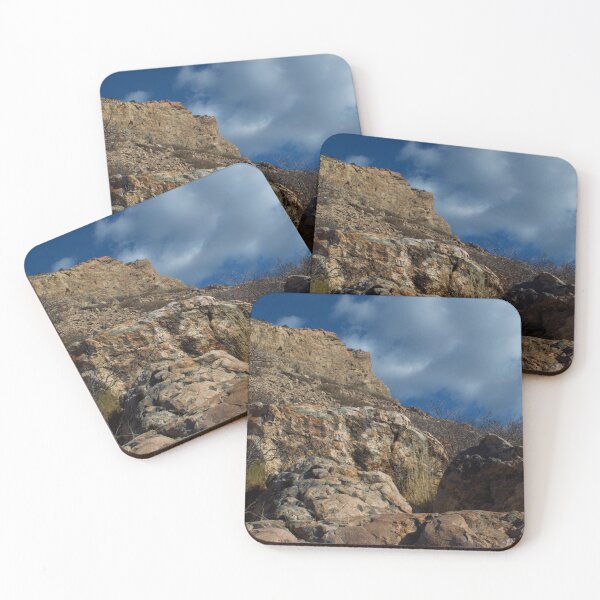 Item preview, Fall mountain woods with rocks, boulders and trees designed and sold by Ventures1.