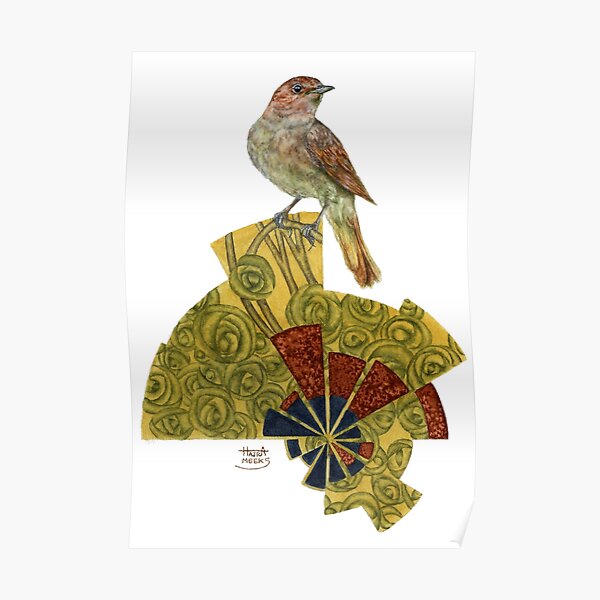 Nightingale's Rose Poster