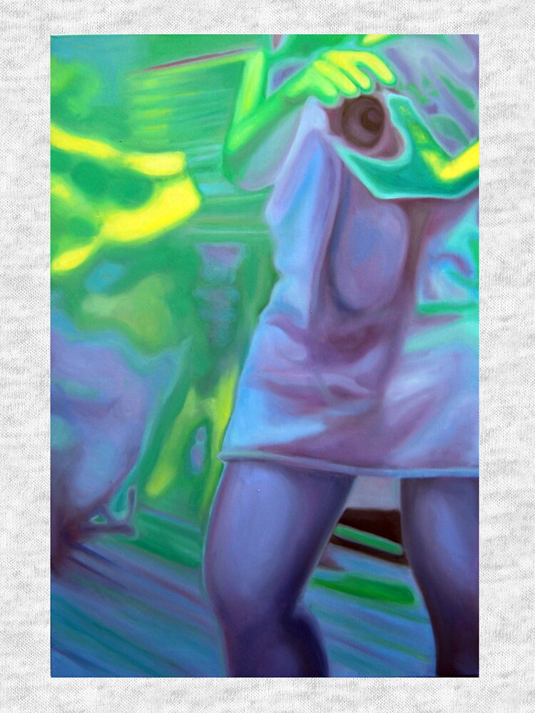The photographer, 2011, 53-80cm, oil on canvas by oanaunciuleanu