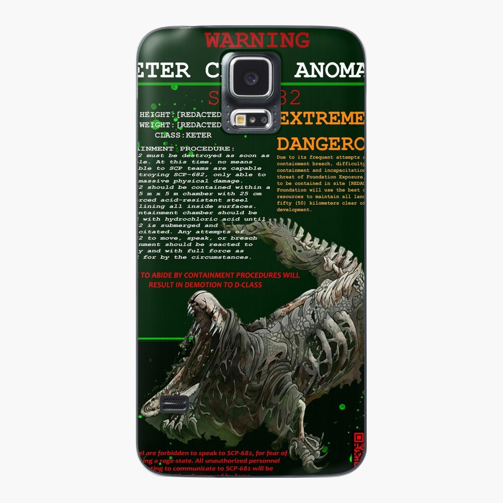 SCP-682 Poster iPad Case & Skin for Sale by ArtFotMortals