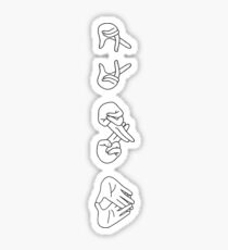 EXO illustration Sticker