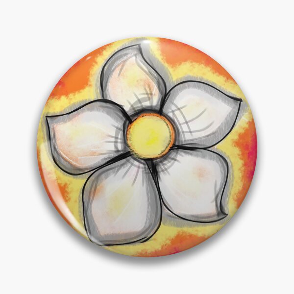 Item preview, Psychedelic Daisy Flower designed and sold by Delukart.