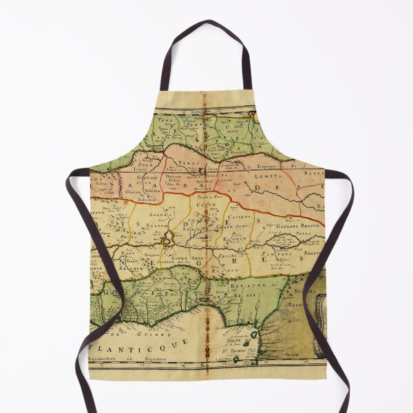 Item preview, Map of West Africa (1679) designed and sold by allhistory.