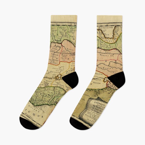 Item preview, Map of West Africa (1679) designed and sold by allhistory.