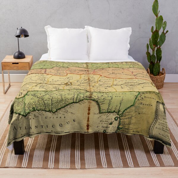 Item preview, Map of West Africa (1679) designed and sold by allhistory.