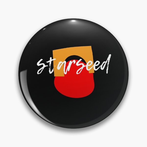 Item preview, Starseed With Yellow and Red Graphic Elements On Black designed and sold by hopaaa.