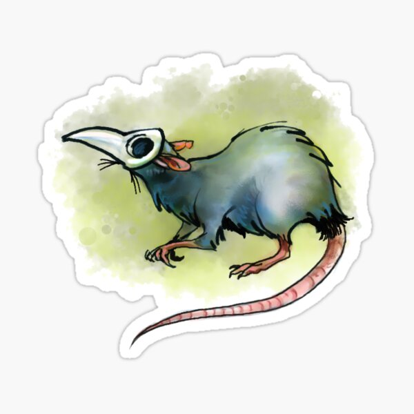 Plague Rat Sticker