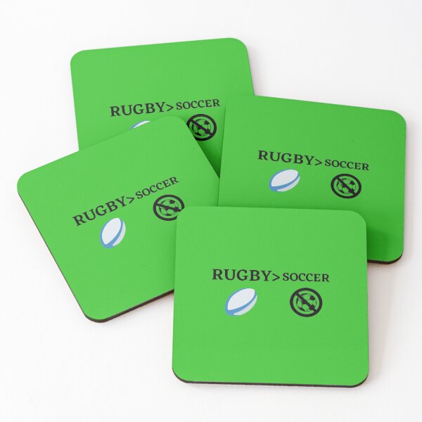 Item preview, Rugby's Better Than Soccer designed and sold by TheRugbierStore.