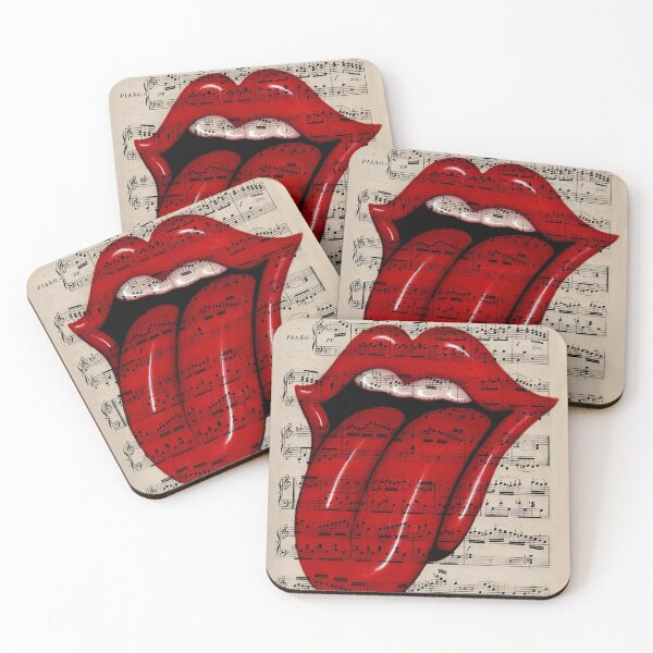 Item preview, Sheet music with tongue designed and sold by lapetiteart.