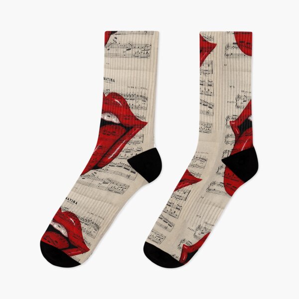 Item preview, Sheet music with tongue designed and sold by lapetiteart.